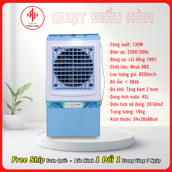 Quạt hơi nước/ Quạt điều hòa Dachio HA-40A (45L)