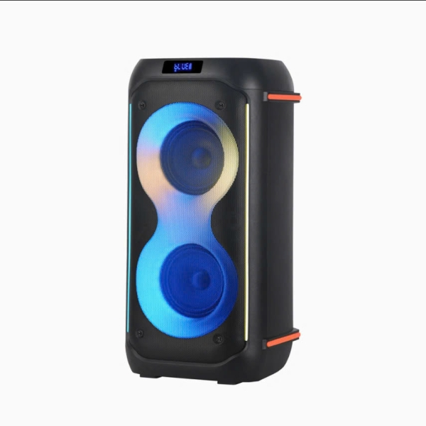 Loa Kéo Karaoke Bluetooth NDR – 610, Kèm Mic Không Dây, Đèn LED RGB Theo Nhạc - BH 12 Tháng
