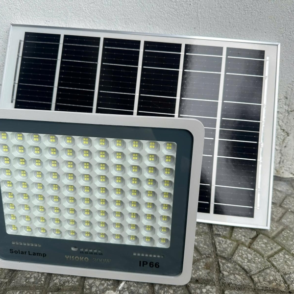 Đèn Năng lượng mặt trời Yisoko ánh sáng trắng M100, 200W, 300W, 400W HIỆN ĐẠI, CAO CẤP
