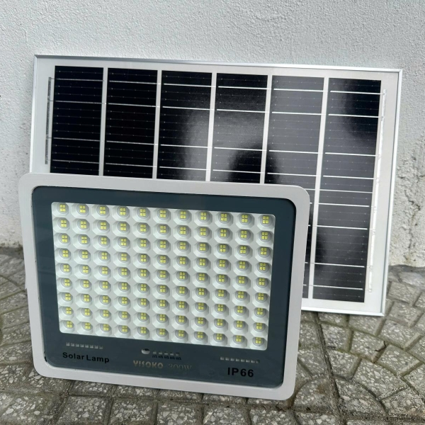 Đèn Năng lượng mặt trời Yisoko ánh sáng trắng M100, 200W, 300W, 400W HIỆN ĐẠI, CAO CẤP